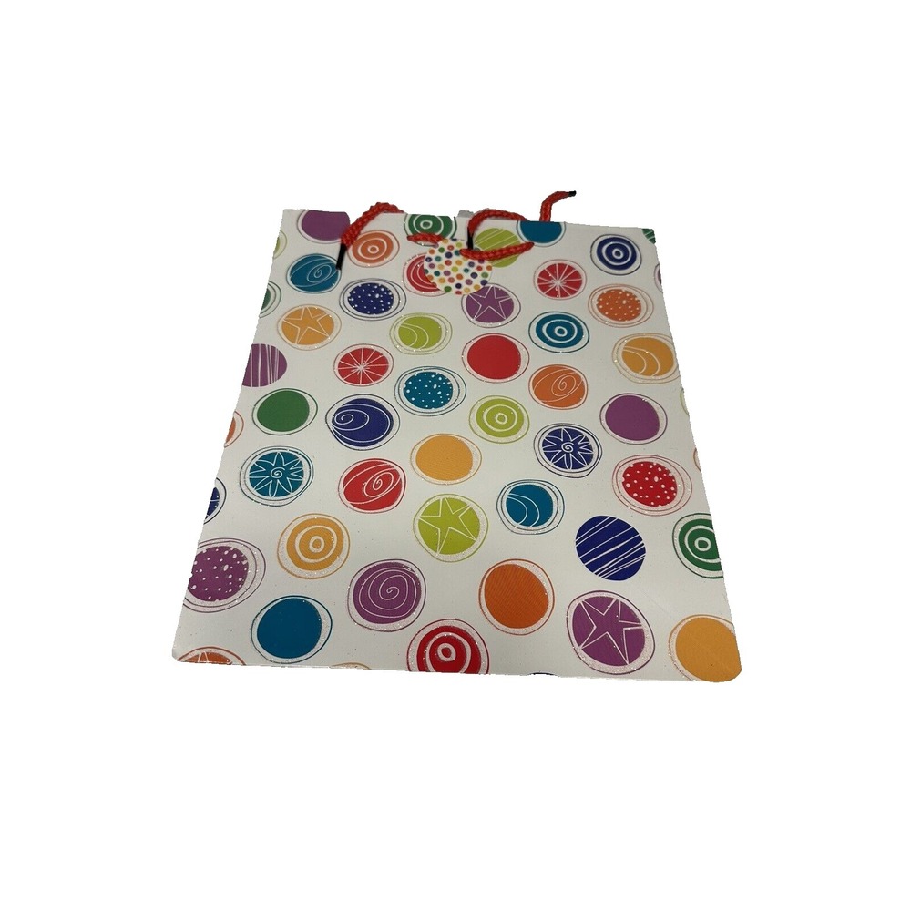 VOILA gift bag party bag BIRTHDAY approximately  5 X 10 inch 12 inches tall